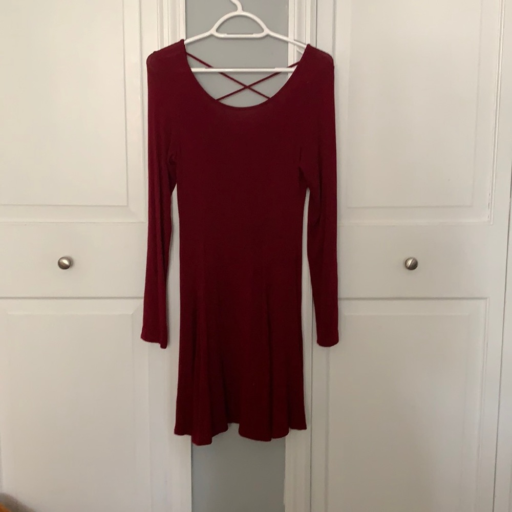 forever 21 red dress